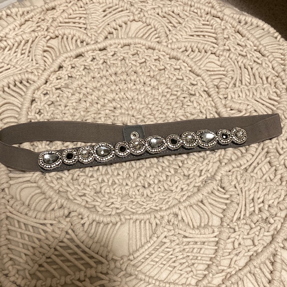 Francesca’s rhinestone belt